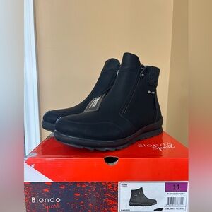 Blondo Black Winter Ankle Boots, NWT, size 11M